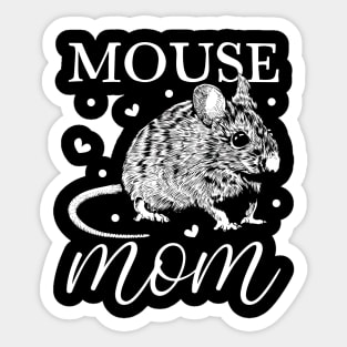 Mouse lover - Mouse Mom Sticker